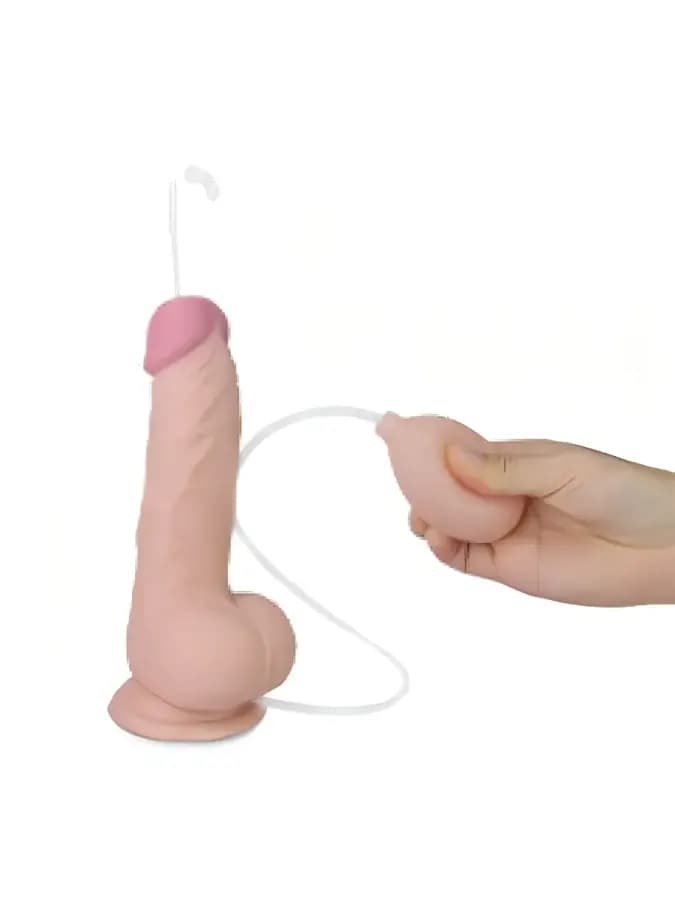 Фаллоимитатор Lovetoy с имитацией эякуляции (17,8×4,4 см) — фото 2