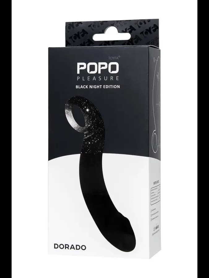 Анальный стимулятор TOYFA POPO Pleasure Dorado, водонепрониц — фото 6