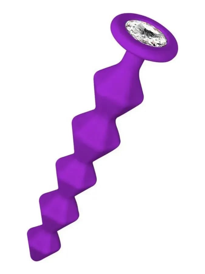 Lola Toys Chummy, фиолетовая — анальная цепочка
