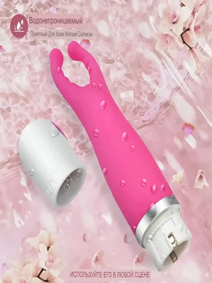 G-Point 7-speed силиконовый вибратор: тихий, но мощный, с функцией длинного проникновения - массажер для глубокого стимулирования женщин — фото 4