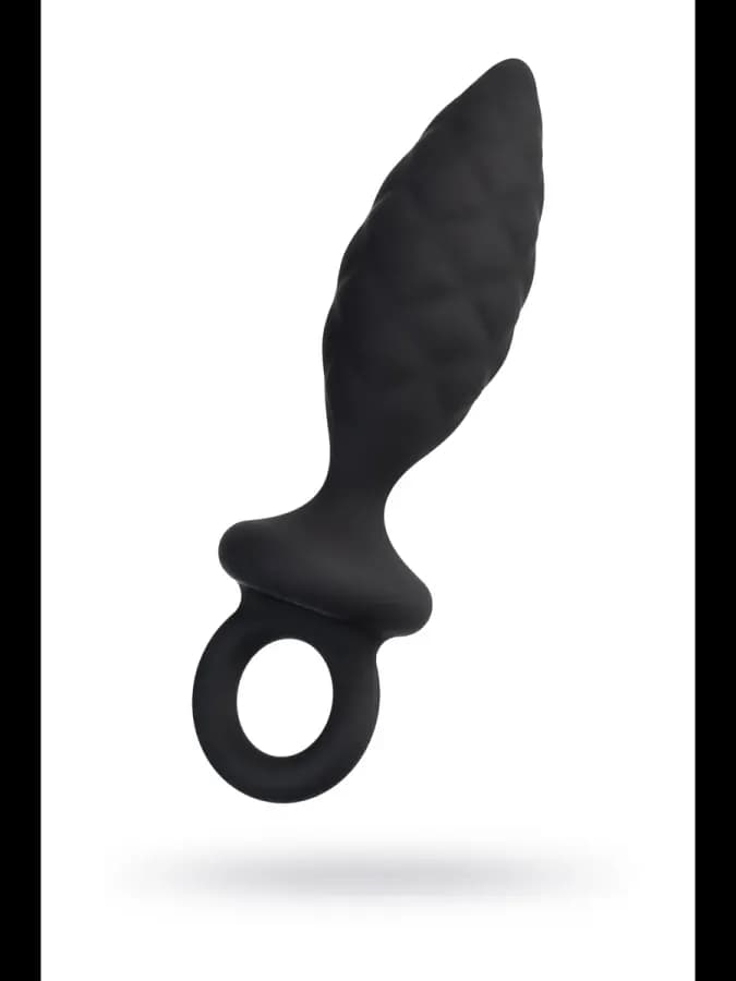 Анальная пробка Erotist Strob M - size, силикон, черная, 13
