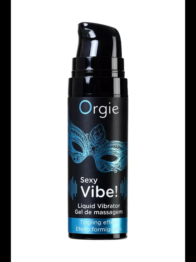 Гель Орджи Sexy Vibe Liquid Vibrator с эффектом вибрации — фото 2