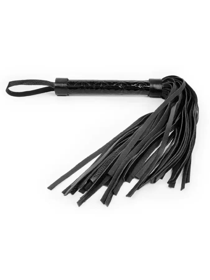 Плеть BDSM черная 38 см