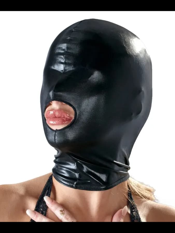 Маска на голову с отверстием для рта Mask by Bad Kitty
