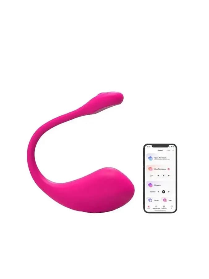 Виброяйцо для пар Lovense Lush-3, с приложением