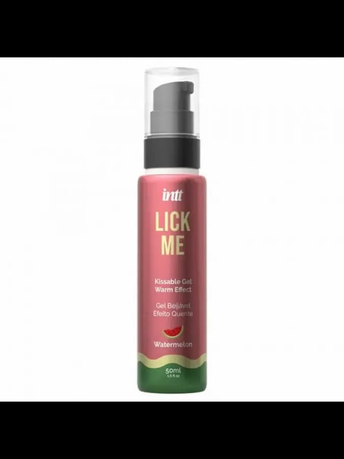Гель со вкусом арбуза LICK ME с согревающим эффектом от INTT 2 мл (саше)