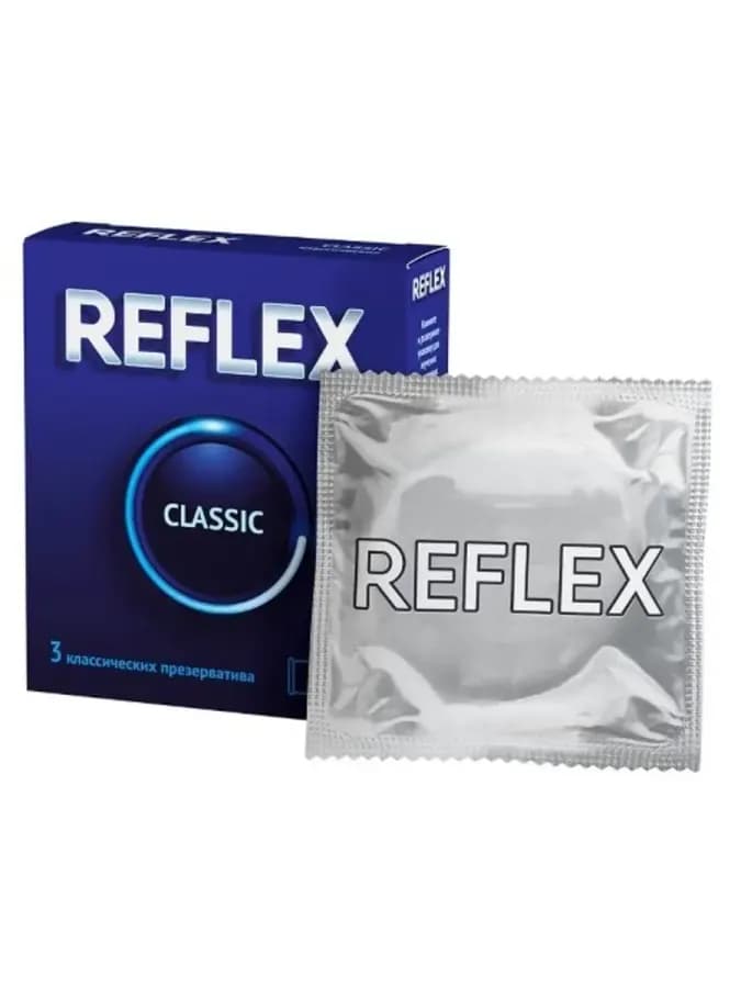 Презервативы из натурального латекса reflex classic в с 5 шт — фото 2