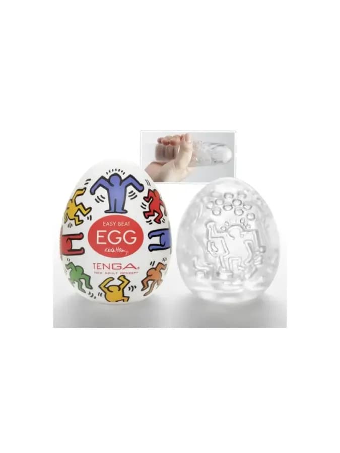 TENGA&Keith Haring Egg Мастурбатор яйцо Dance