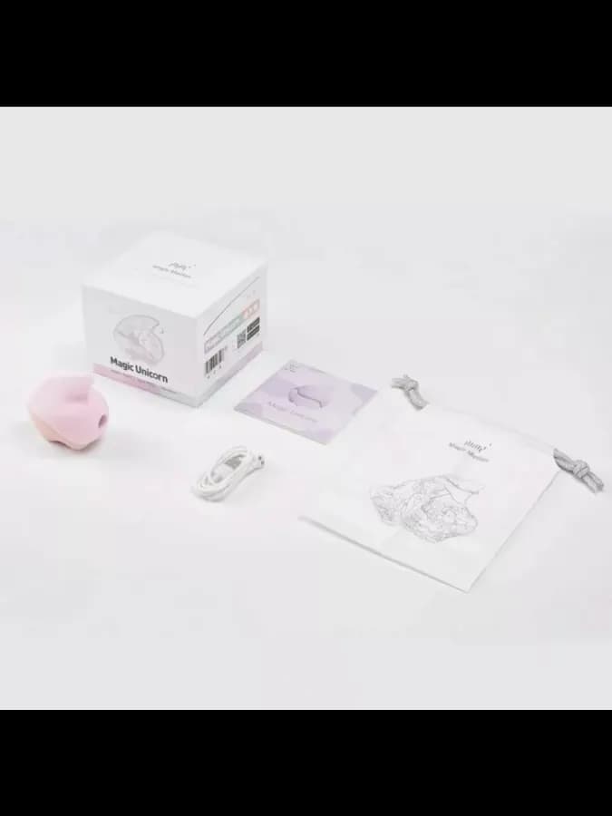 Вакуумный клиторальный стимулятор с вибрацией Unicorn — фото 4