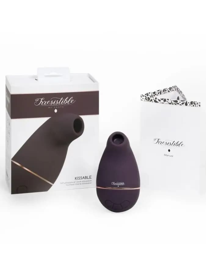 Вакуумный стимулятор клитора Kissable фиолетовый — фото 6