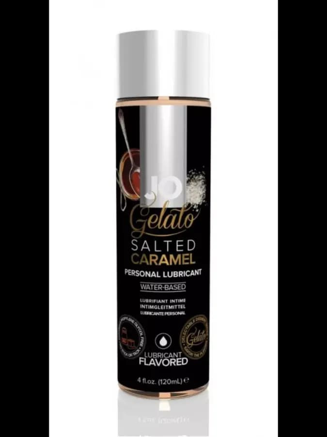 Вкусовой лубрикант JO Gelato Salted Caramel 4oz - 120 мл
