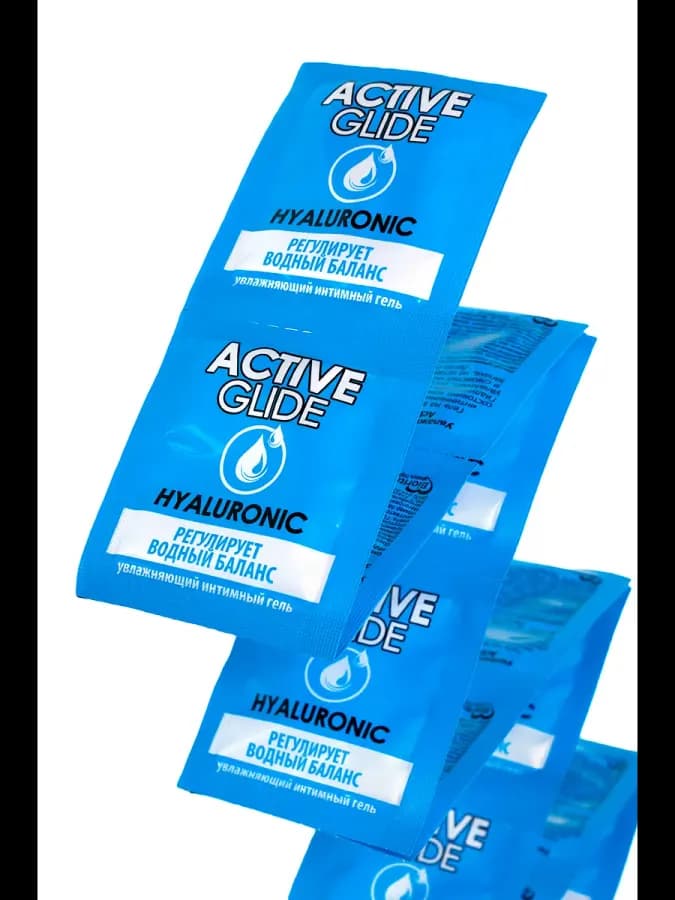 Увлажняющий интимный гель ACTIVE GLIDE HYALURONIC, 100 г — фото 4