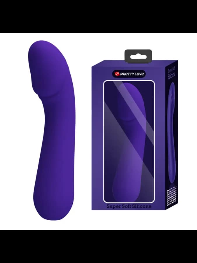 Вибратор Cetus Super Soft (15 см) фиолетовый
