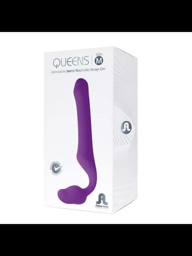 Безремневой страпон Queens от Adrien Lastic, M, фиолетовый