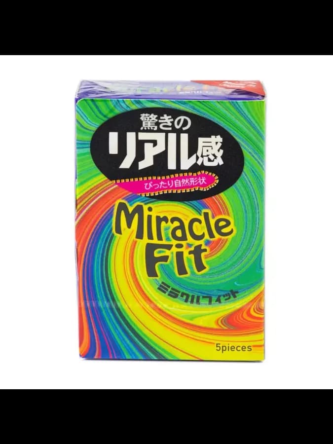 Презервативы SAGAMI Miracle Fit 5 шт. (анатомическая форма)