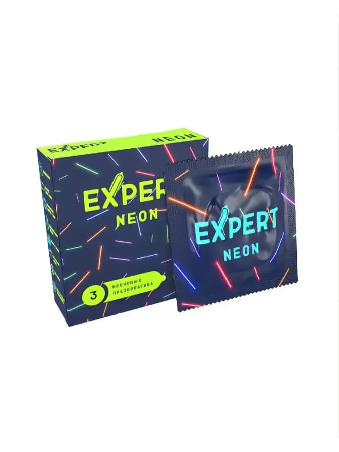 Презервативы Expert "Neon" 3 шт