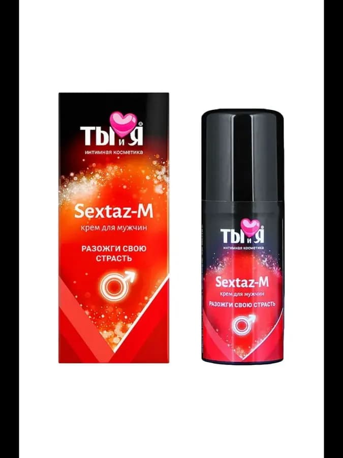 Крем возбуждающий Ты и Я "Sextaz-M" для мужчин — фото 4