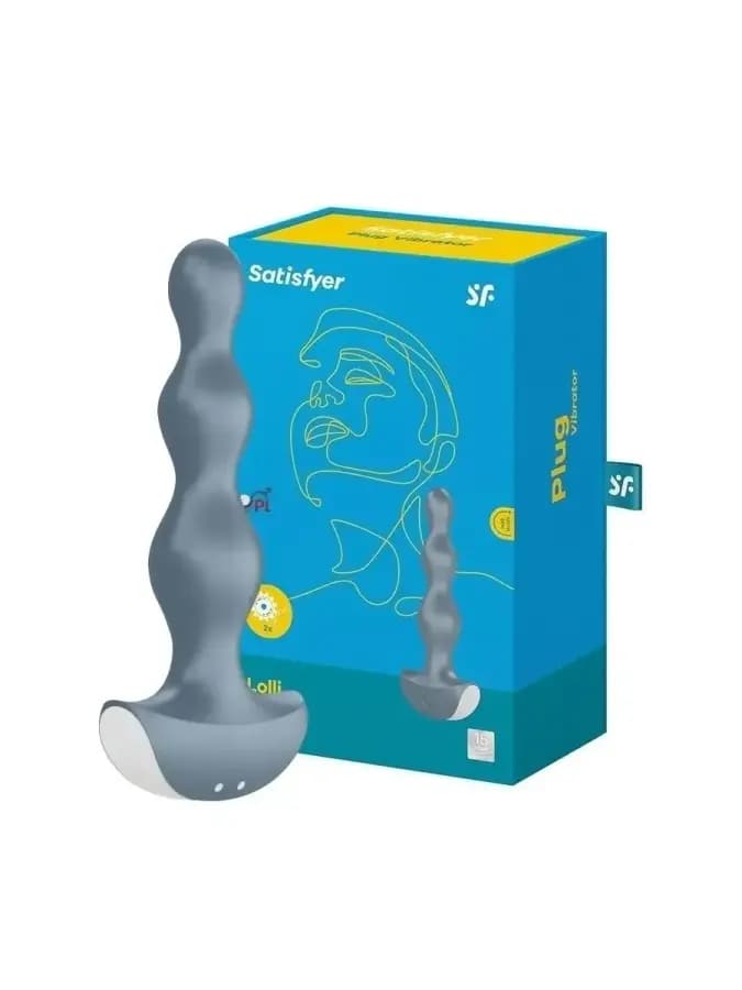 Виброплаг Satisfyer Lolli-Plug 2 (серый)