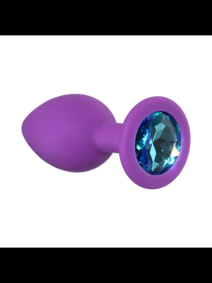 Анальная пробка Emotions Cutie Small Purple light blue
