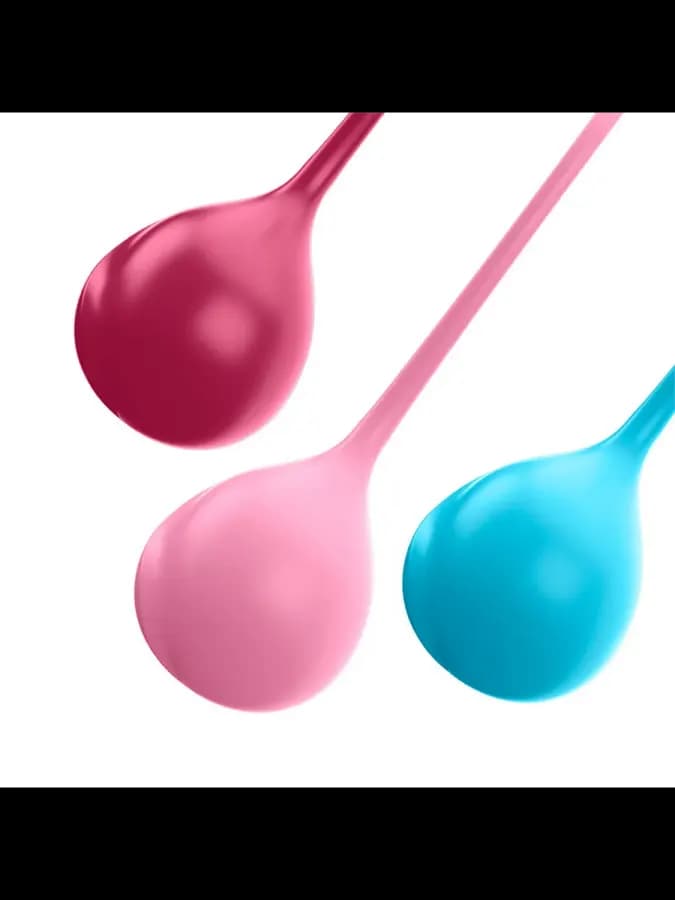Вагинальные шарики Satisfyer Strengthening Balls (набор из 3 шт.) — фото 2