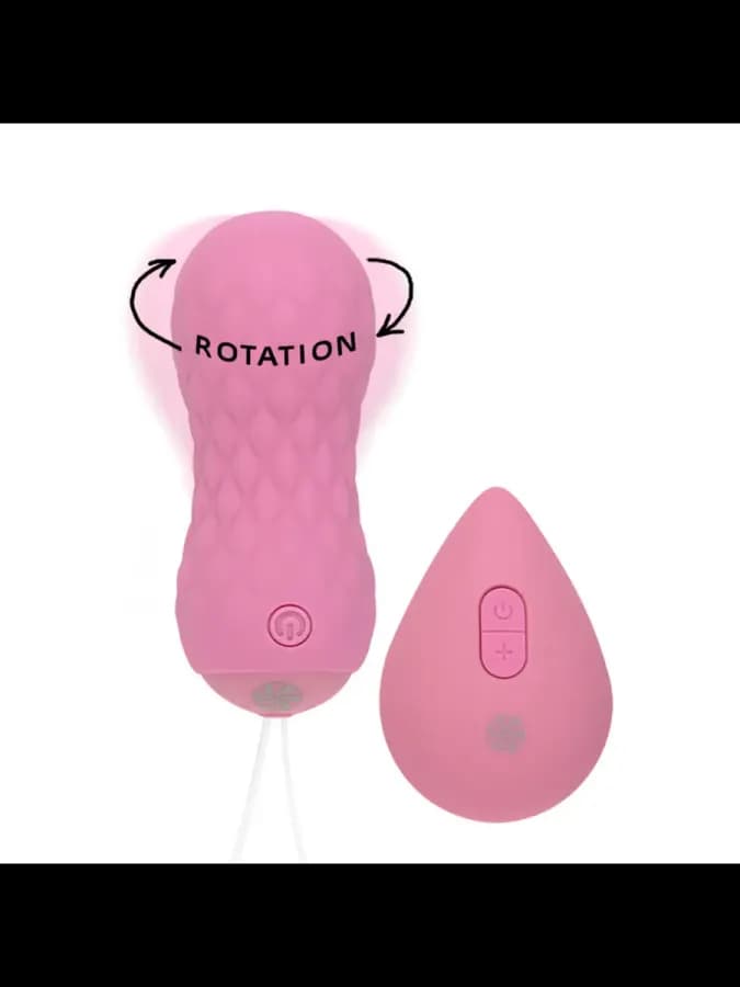 Вращающиеся виброшарики на пульте Take it Easy Dea Pink