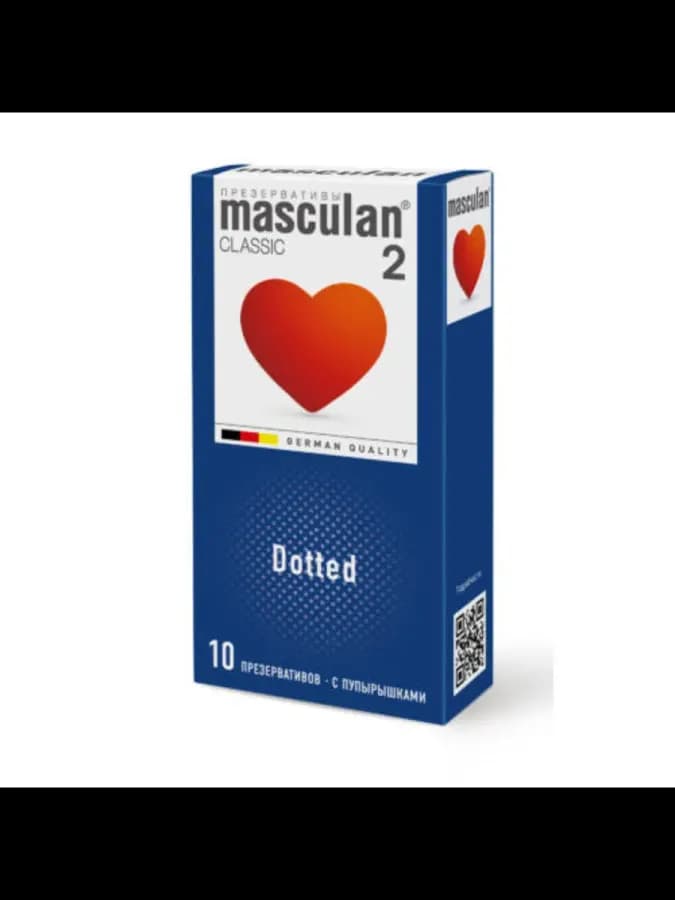 Презервативы Classic 2, 10 шт. С пупырышками (Dotty)