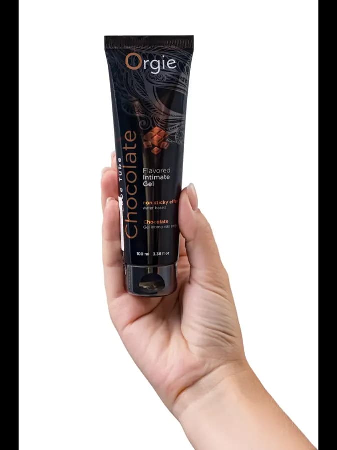 Интимный гель LUBE TUBE с шоколадным вкусом