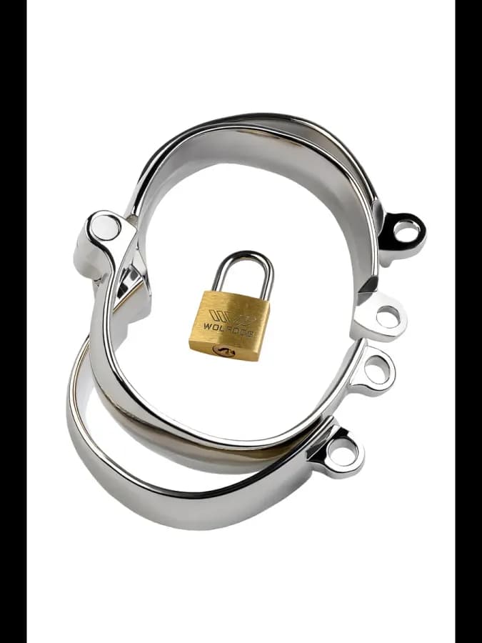Наручники Toyfa Metal серебристые 8 см — фото 5