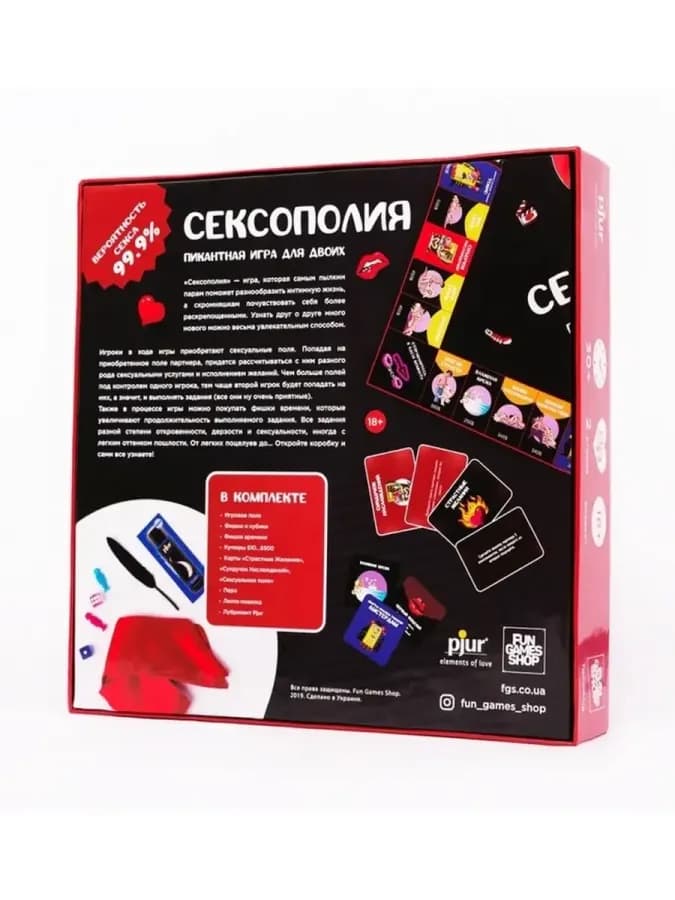 Настольная игра "Сексополия" — фото 3
