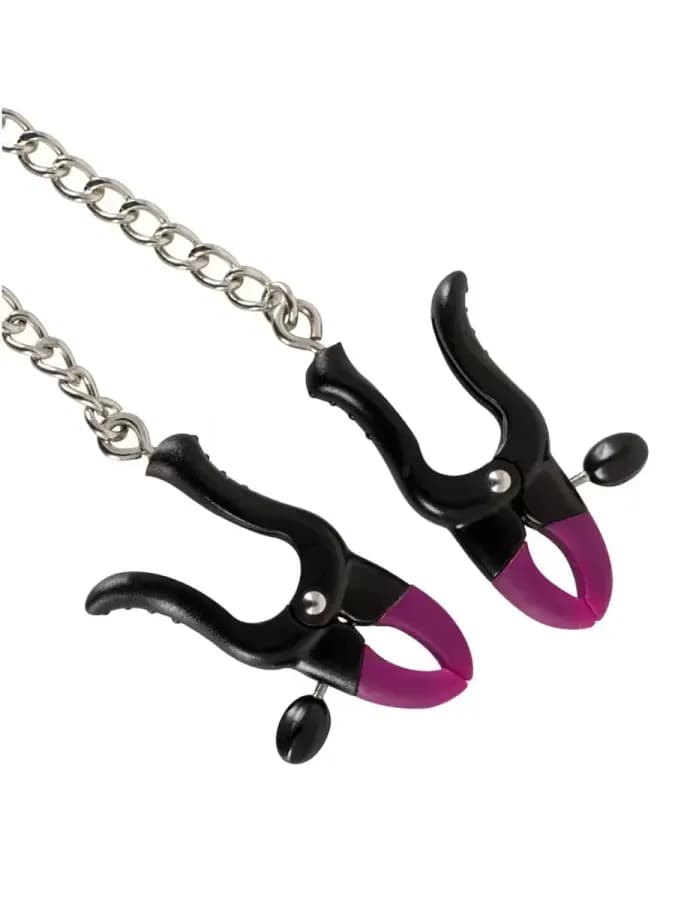 Bad Kitty Зажимы для сосков Silicone Nipple Clamps — фото 3
