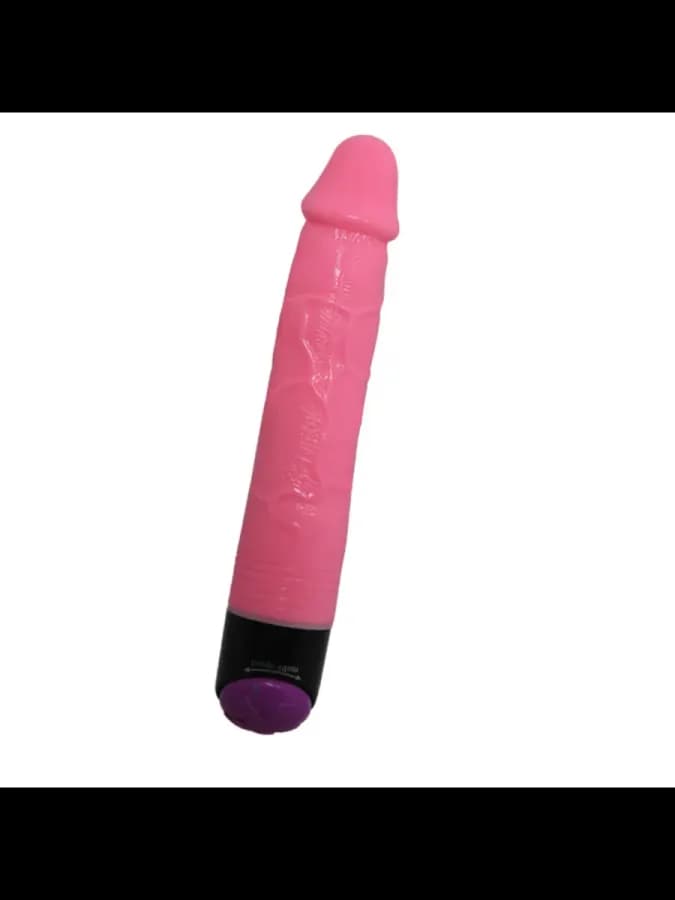 Мультискоростной вибратор Pink Vibe (19,5×4,4 см)