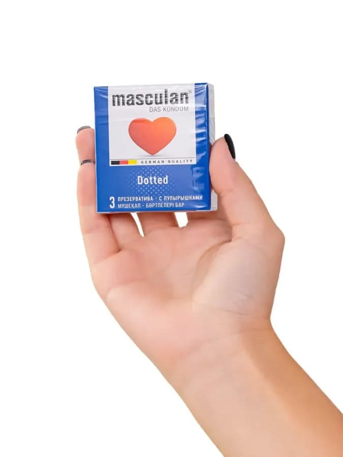 Презервативы Classic Dotted с пупырышками 3 шт