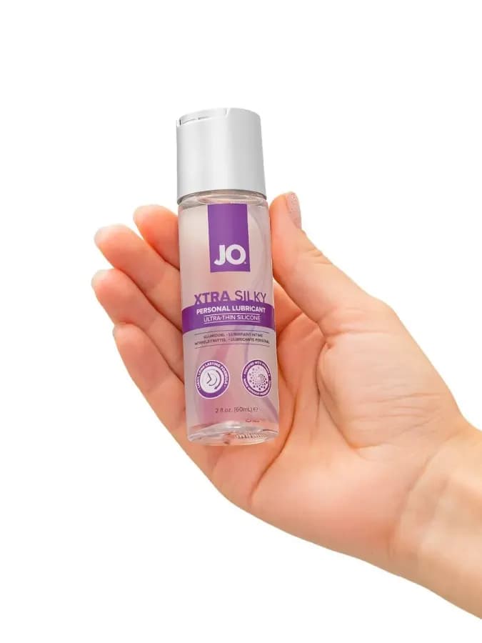 Лубрикант на силиконовой основе JO Xtra Silky - 60 мл — фото 5