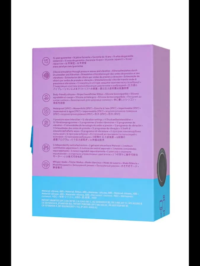 Вакуумно-волновой стимулятор с вибрацией Satisfyer Pro To Go 1, красный — фото 2