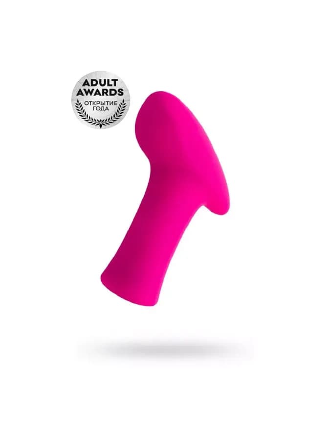Вибропуля Ambi, силикон, розовый, 8,6 см