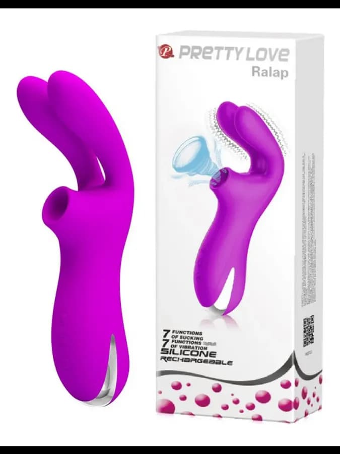 Pretty Love Ralap — вибратор с вакуумной стимуляцией