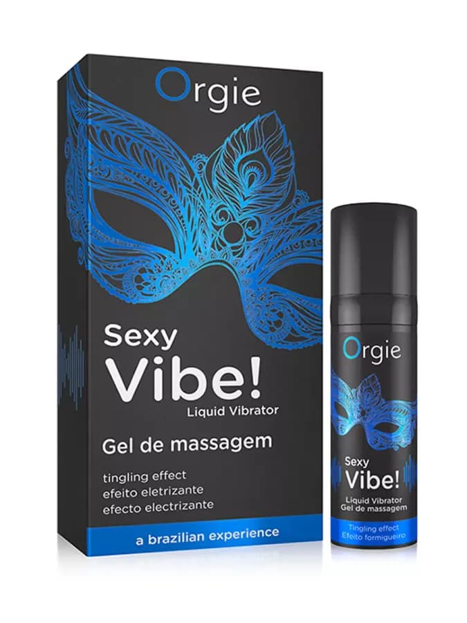 Гель Орджи Sexy Vibe Liquid Vibrator с эффектом вибрации