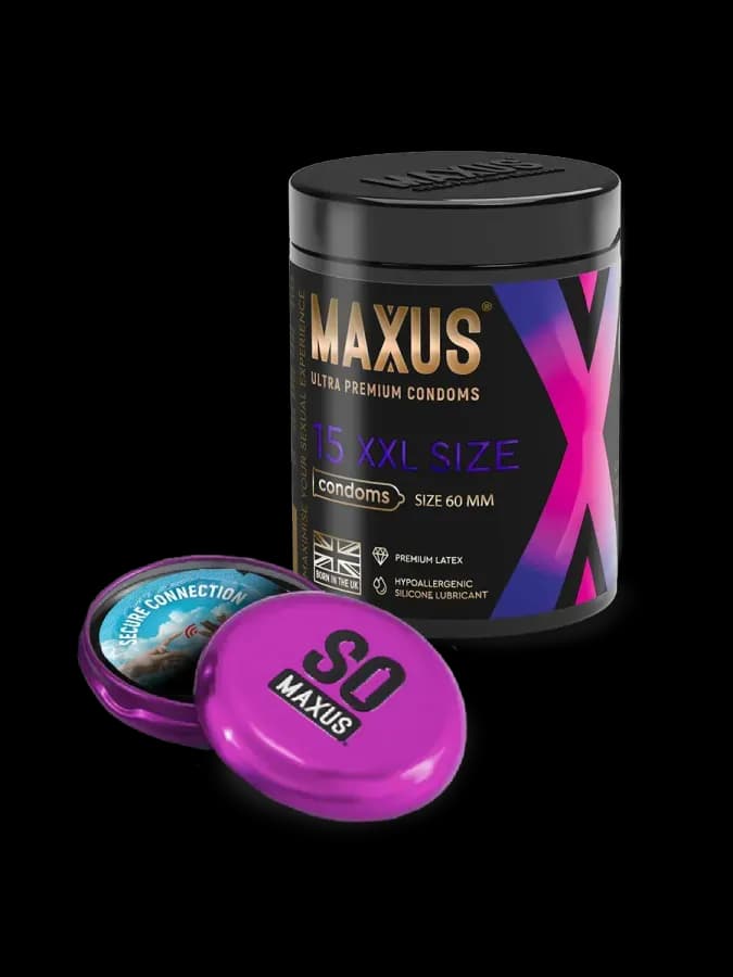 Презервативы увеличенного размера Maxus XXL - 15 шт