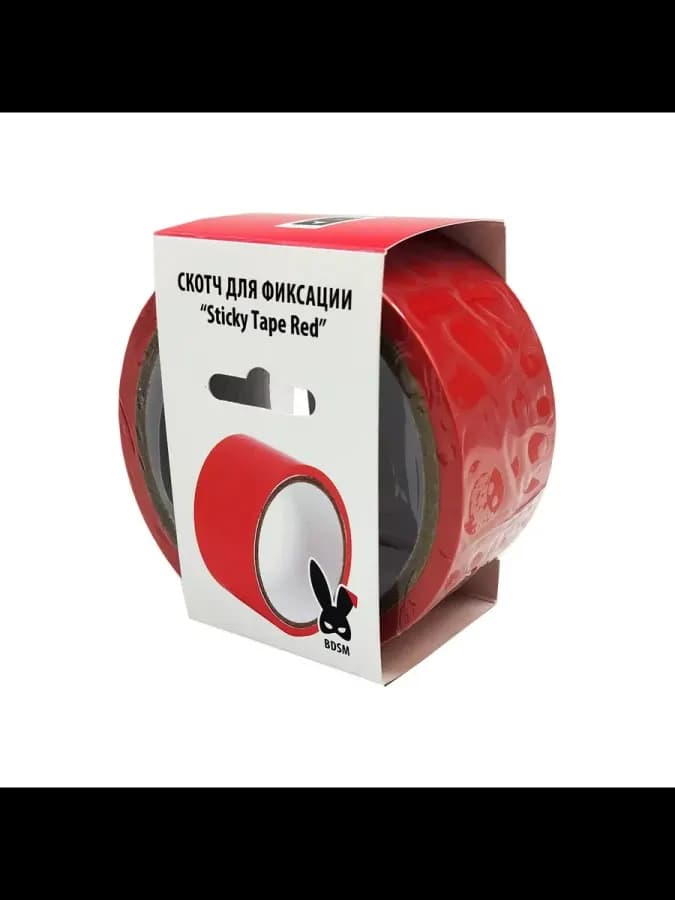Скотч для фиксации Sticky tape Red красный — фото 3