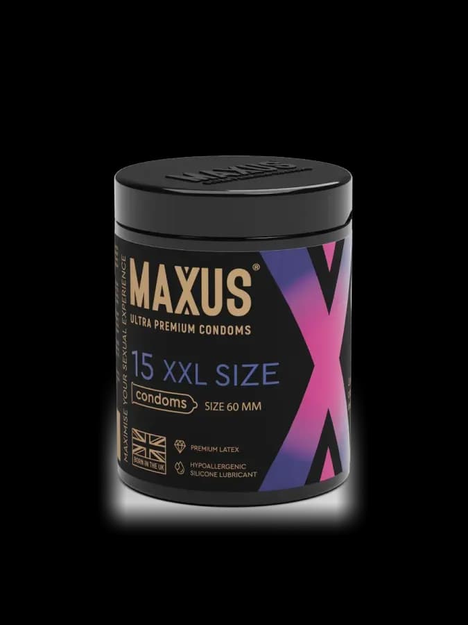 Презервативы увеличенного размера Maxus XXL - 15 шт — фото 2