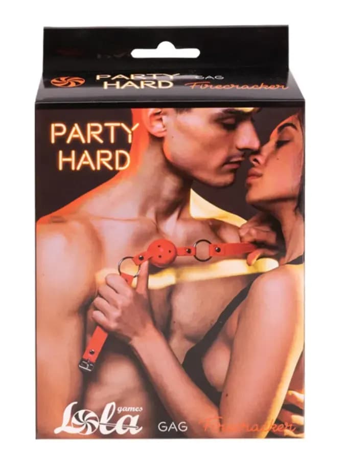 Кляп Party Hard Firecracker Ø 4 5 см — фото 3