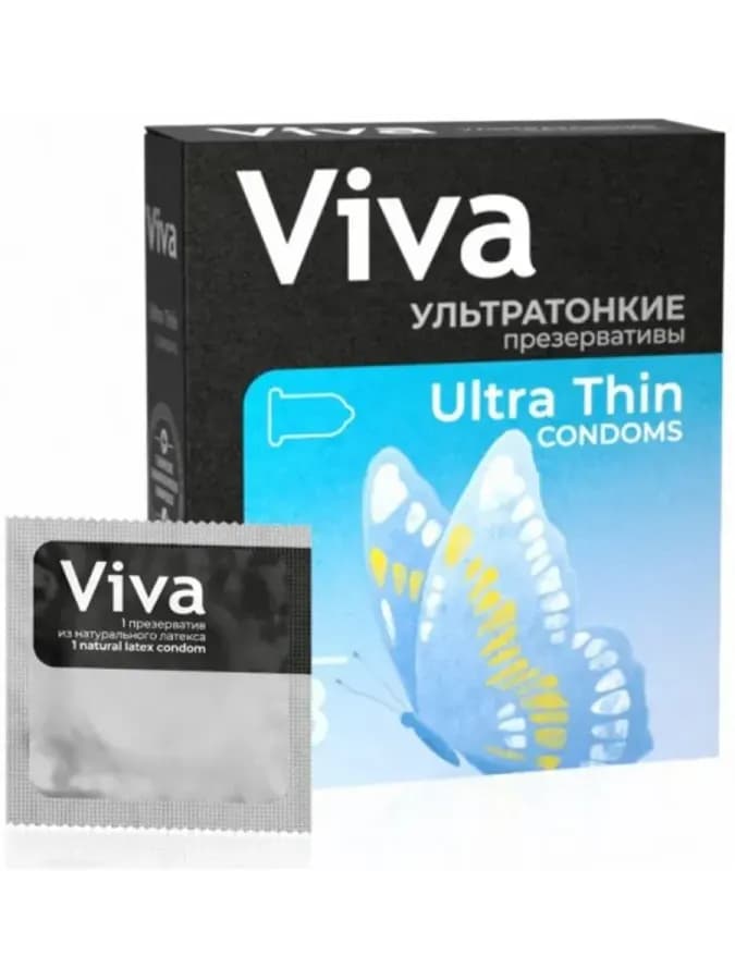 Презерватив viva ультратонкие n3