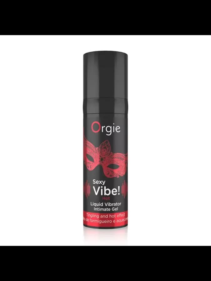 Гель с разогревающим и Vibro эффектом Sexy Vibe Hot