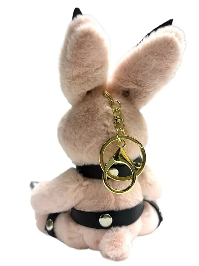 Брелок бдсм зайчик в портупее — фото 2
