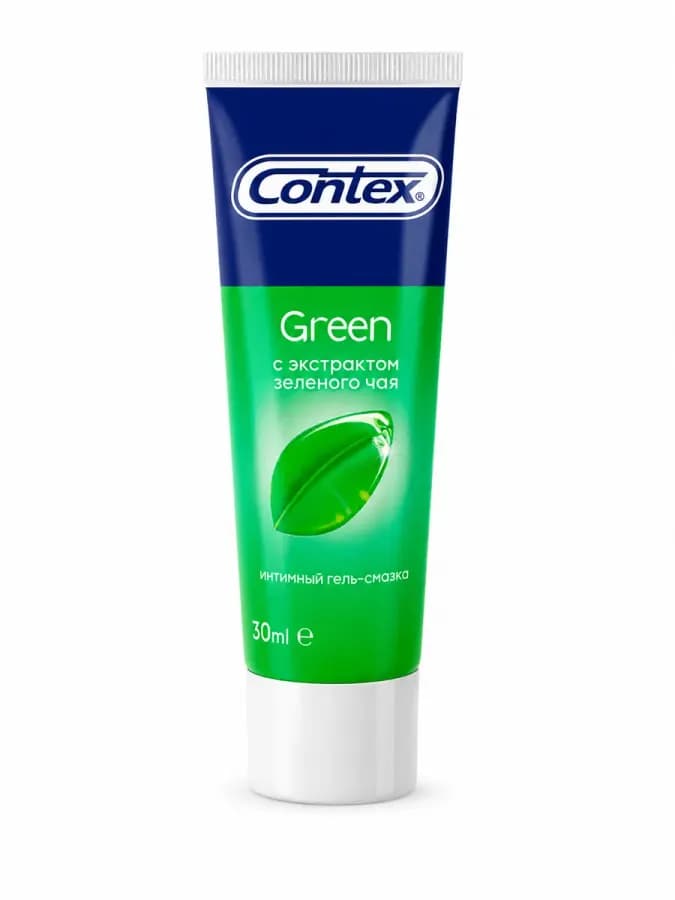 Интимный гель-смазка Contex Green антибактериальный 30 мл