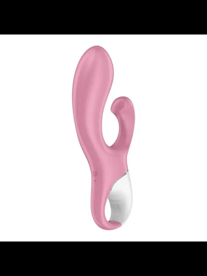 Вибратор-кролик с функцией расширения Satisfyer Air Pump Bunny 3, розовый — фото 3