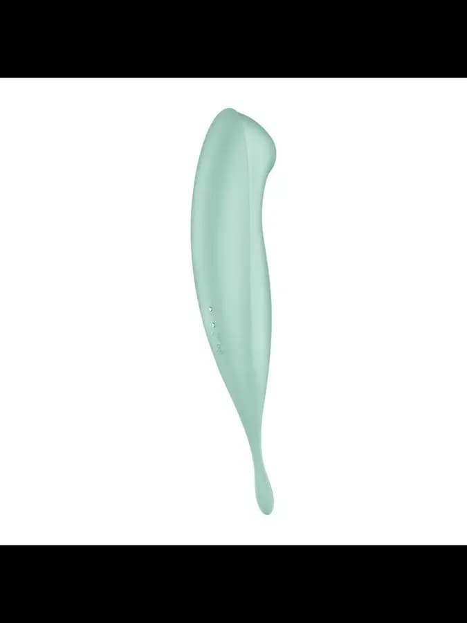 Вибратор с воздушной стимуляцией клитора Satisfyer Twirling Pro+ мятный — фото 2