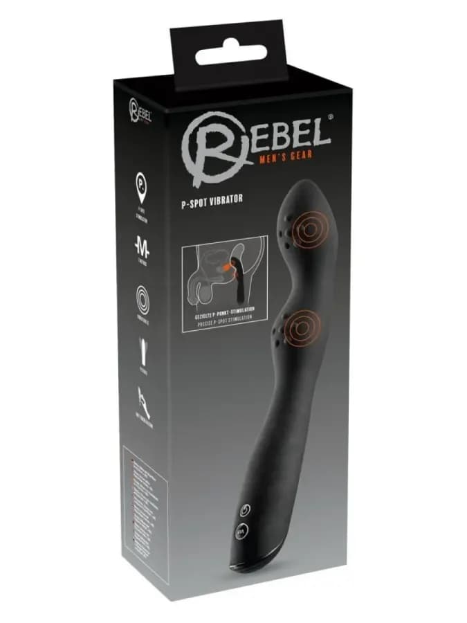 Стимулятор простаты с вибрацией P-Spot Vibrator 597384ON