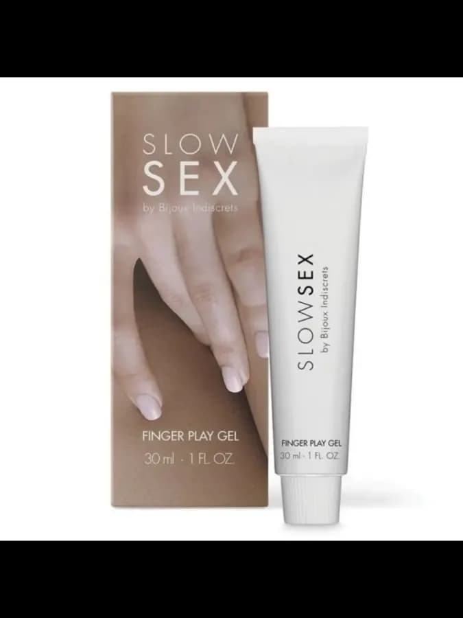 Лубрикант Finger Play Gel - SLOW SEX - 30 мл — фото 3