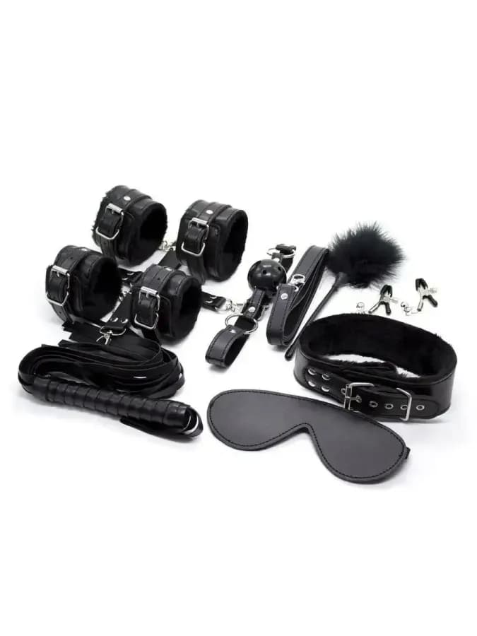Bdsm набор интимных игрушек ограничение бондаж